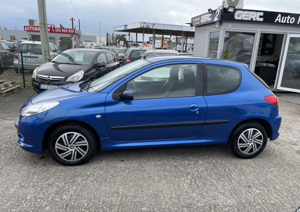 Peugeot 206 plus cena 12900 przebieg: 107000, rok produkcji 2009 z Szczecin małe 92